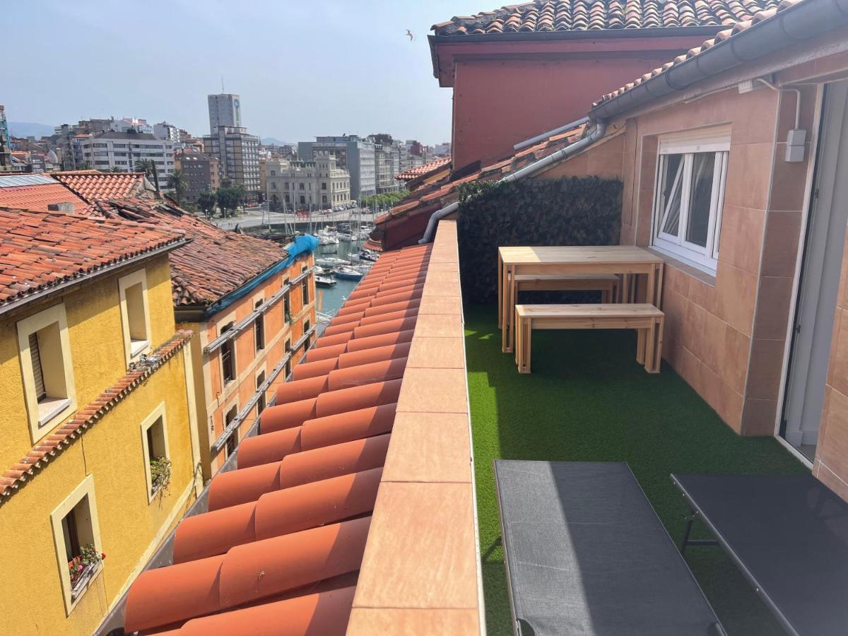 Las Terrazas De Gueeli 6 Pax Wifi - Garaje - Vistas - Vut-3391-As Gijón Exterior foto